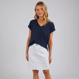 Foxwood | Manly Vee Tee - Navy