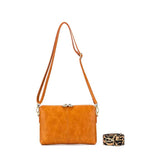 Kiara Crossbody/Clutch - Tan