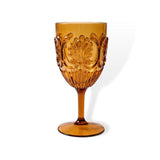 Indigo Love Collectors | Flemington Acrylic Wine Glass - Amber
