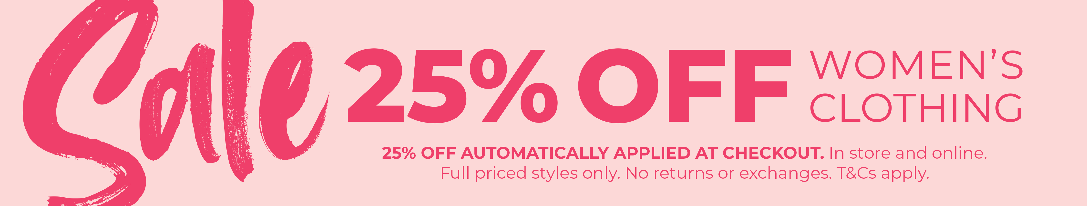 WINTER FASHION SALE
