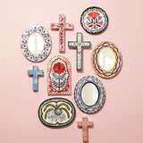 Jones & Co | Samira Mirror - Pink Waves