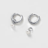 Zafino | Emery Earring - Pearl/Silver
