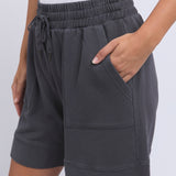 Foxwood | Huster Short - Charcoal