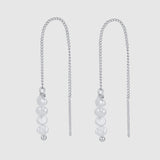Zafino | Scarlette Thread Earring - Silver