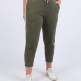 Elm | Brunch Pant with Side Tape - Clover