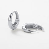 Zafino | Cleo Hoop Medium - Silver