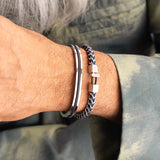Pig & Hen | Catena Foxtail - Navy Silver