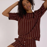 Hommey | Sleep T-Shirt - Mahogany