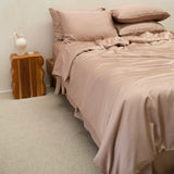 Mulberry Threads | Bamboo Quilt Cover - Mocha