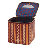 Sage x Clare | Acadia Cosmetic Case - Mahogany