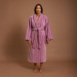 Hommey | Velour Robe - Fig