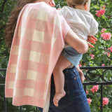 Nana Huchy | Gingham Baby Blanket - Pink