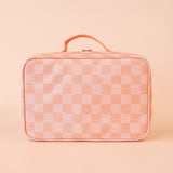 Fox & Fallow | Lunch Bag - Peach Check
