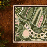 Burbang - Canvas Art Print - 90x120cm