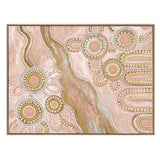 Bila III Blush Pink Canvas - 90x120cm