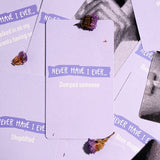 Journey Of Something | Never Have I Ever Cards