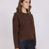 Stella + Gemma | Coco Cardigan - Choc Marle
