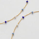 Zafino | Charlotte Necklace - Gold/Blue