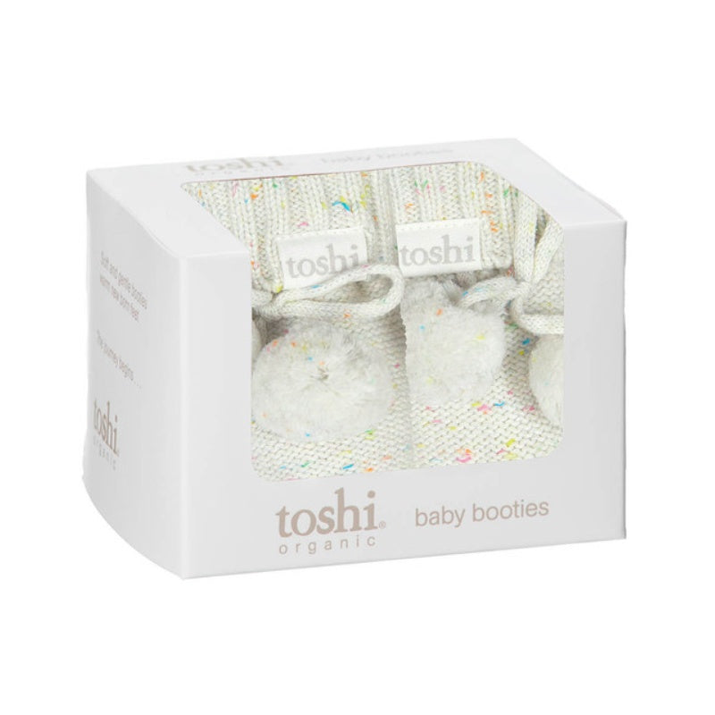 Toshi | Organic Booties Marley - Snowflake