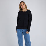 Foxwood | Jayne Throw On Fleece - Black