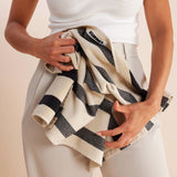 Hommey | Tea Towel - Vanilla Bean Stripes