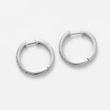 Zafino | Catalina Hoop - Silver