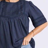 Foxwood | Juna Top - Dark Sapphire