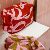 Mosey Me | Terry Toiletry Bag - Ribbon