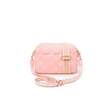 Black Caviar Designs | Melrose Quilted Raven Bag - Light Pink