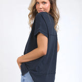 Foxwood | Allison Tee - Dark Sapphire