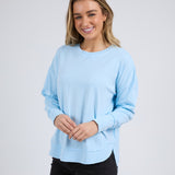 Foxwood | Farrah Long Sleeve - Waterfall Blue