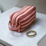 Mosey Me | Dopp Kit - Sundae Seersucker