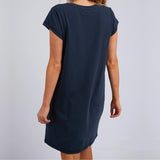 Foxwood | Signature Tee Dress - Navy