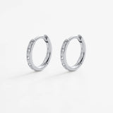 Zafino | Talia Huggie - Silver