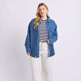 Elm | Valerie Shacket - Blue Denim Look