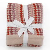Nana Huchy | Confetti Stripe Baby Blanket - Pink