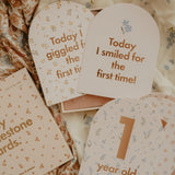 Fox & Fallow | Baby Milestone Cards - Broderie