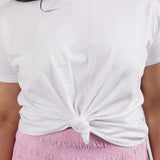 Elm | Knot S/S Tee - White