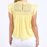 Foxwood | Adelyn Top - Lemon