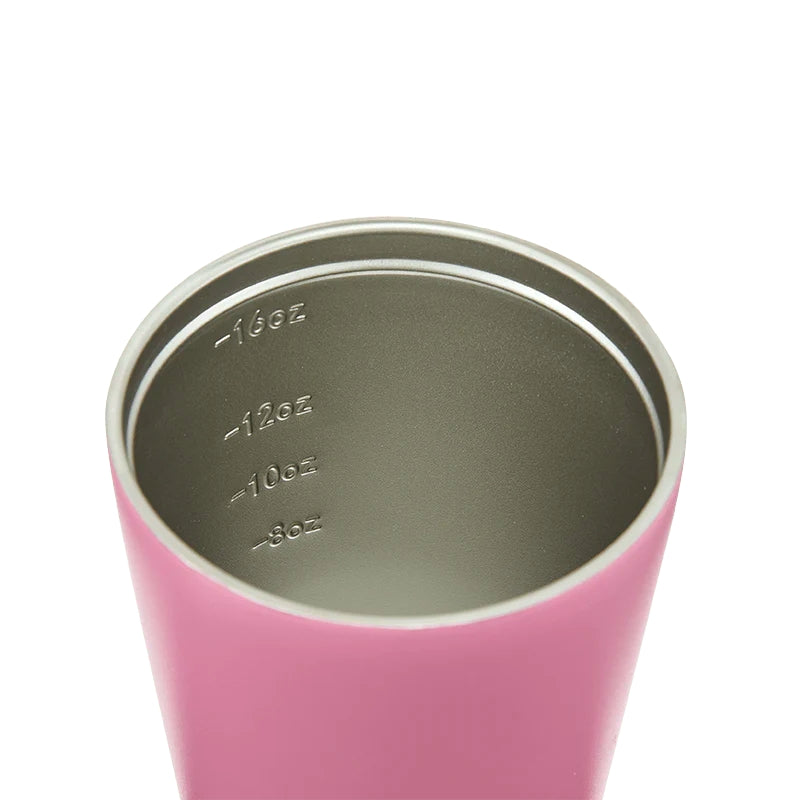 Made By Fressko | Bubblegum GRANDE Stainless Steel Reusable Cup 475ml