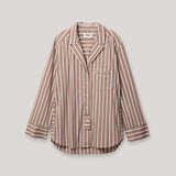 Hommey | Long Sleeve Sleep Shirt - Hazelnut