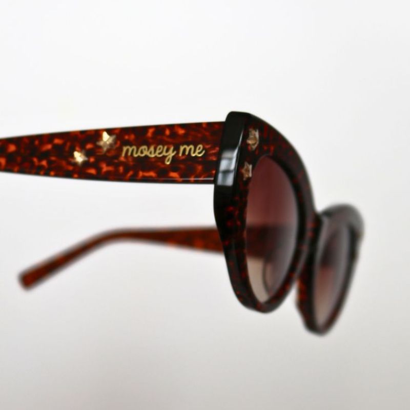 Maude X Mosey Me Ziggy Sunglasses - Tortoise