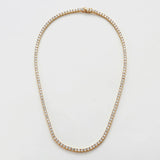 Zafino | Dani Tennis Necklace 40cm - Gold