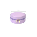 Mindful Marlo | Round Jewellery Case - Violet