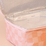 Fox & Fallow | Lunch Bag - Peach Check
