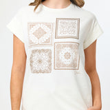 Stella + Gemma | Cuff Tee Clay - Tuscan Tile
