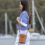 Black Caviar Designs | Lainey Phone Crossbody Bag - Tan