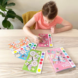 Tiger Tribe | Paint-a-Picture Set - Butterflies & Flowers