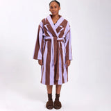 Hommey | Terry Robe - Jelly Stripes