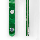 Tasteology | Cheese Knives Set of 3 - Emerald